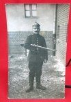 German WWI RPC, Armed Saxon Soldier, IR 101