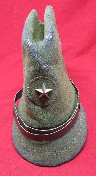  Japanese WWII Late War Military Pattern Field Cap — image 2