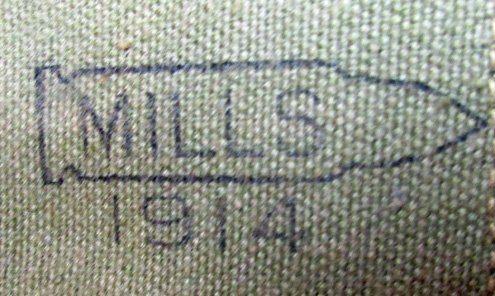  US Pre WWI MILLS 1914 Mapcase, Eagle Snap Closure — image 8