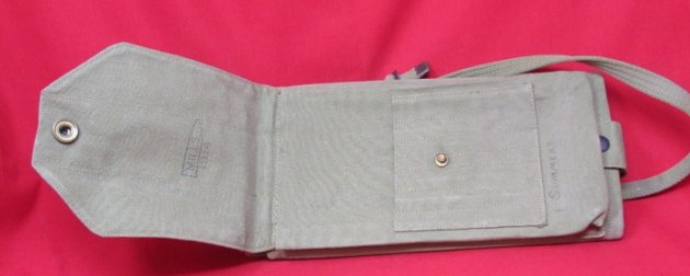  US Pre WWI MILLS 1914 Mapcase, Eagle Snap Closure — image 9