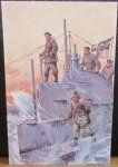 German WWI Patriotic Postcard, U-Boot Spende 1917