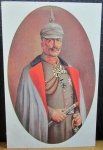 German WWI Patriotic Postcard, Kaiser Wilhelm II