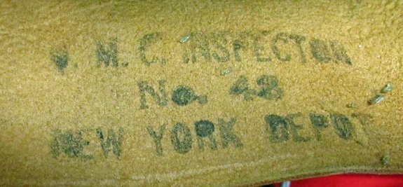  US WWI Era Army Officers Campaign Hat, NY QMC Depot — image 5