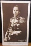 German WWI Patriotic Postcard, Prussian Prinz Adalbert