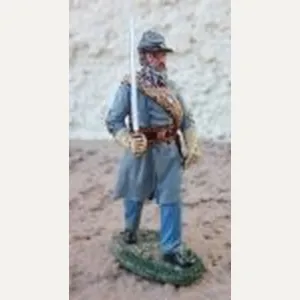 King & Country, CW014, Confederate Officer Marching, Retired, Boxed