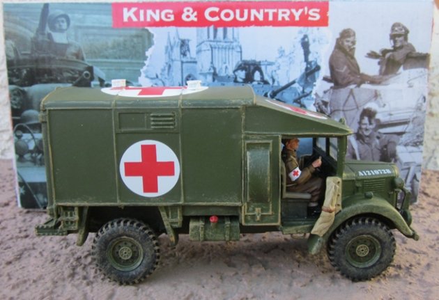  King & Country, British Austin K2 Army Ambulance, FOB040, New In Box, Retired — image 2