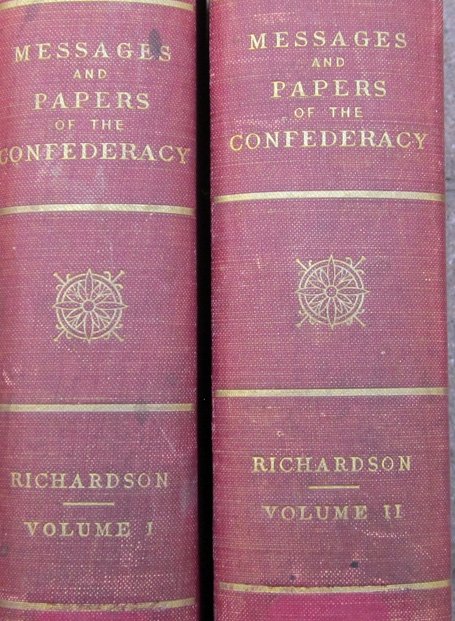  US Post Civil War Books, Messages & Papers of the Confederacy, 2 Volumes, 1906 — image 2