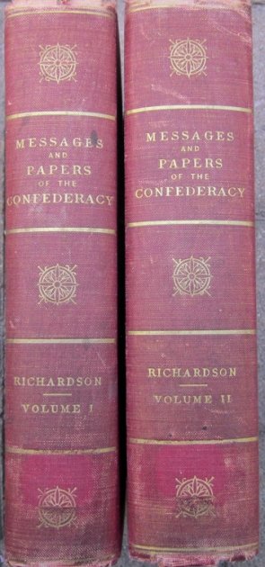  US Post Civil War Books, Messages & Papers of the Confederacy, 2 Volumes, 1906 — image 3