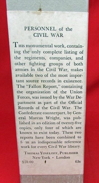  Books, Personnel of the Civil War Book Set — image 3