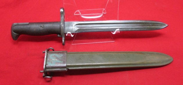  US WWII Modified M1 05/42 Garand Bayonet, UFH 1942 — image 4