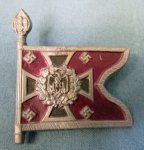 German WWII Smoke Troops Flag Tinnie