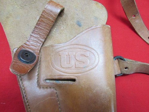  US WWII M3 Leather Shoulder Holster, U.S. ENGER-KRESS — image 3