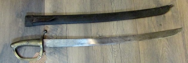  French, Early 19th Century Briquet & Scabbard, Piedmontese — image 3