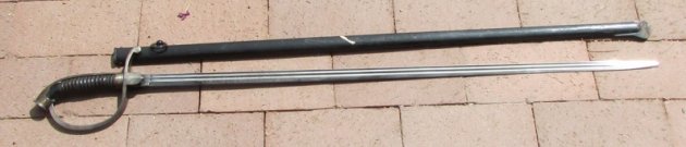  German Pre WWI, Bavarian Cuirassier Dress Sword, Eickhorn Mfg — image 3