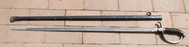  German Pre WWI, Bavarian Cuirassier Dress Sword, Eickhorn Mfg — image 4