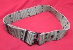 US WWII M1936 USMC Pistol Belt, Storage Wear