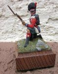 Hand Painted Miniature Soldier, Black Watch 1815