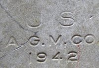  US WWII USMC Canteen Set, 1st Style Cover, Complete, Named — image 6