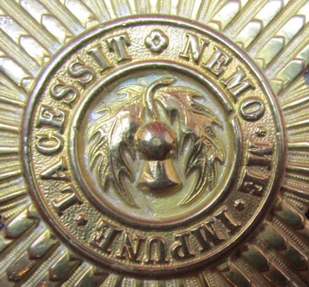  British WWII Era Scots Guards Harness Badge — image 3