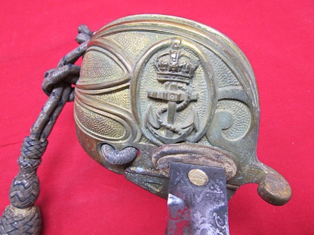  British WWI Era, M1827 Royal Navy Sword, Royal Naval Outfitters, Ca.1904 — image 12