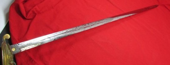  British WWI Era, M1827 Royal Navy Sword, Royal Naval Outfitters, Ca.1904 — image 13