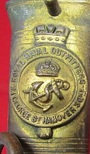  British WWI Era, M1827 Royal Navy Sword, Royal Naval Outfitters, Ca.1904 — image 4