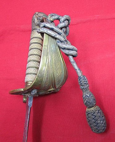  British WWI Era, M1827 Royal Navy Sword, Royal Naval Outfitters, Ca.1904 — image 5