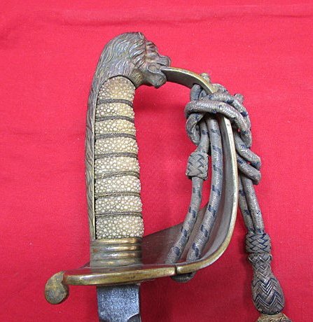  British WWI Era, M1827 Royal Navy Sword, Royal Naval Outfitters, Ca.1904 — image 6