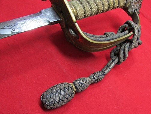  British WWI Era, M1827 Royal Navy Sword, Royal Naval Outfitters, Ca.1904 — image 8