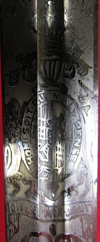  British WWI Era, M1827 Royal Navy Sword, Royal Naval Outfitters, Ca.1904 — image 9