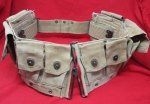 US WWI BAR 2nd Assistant Gunner Magazine Belt, 1918