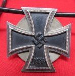 German WWII Iron Cross First Class, Screwback