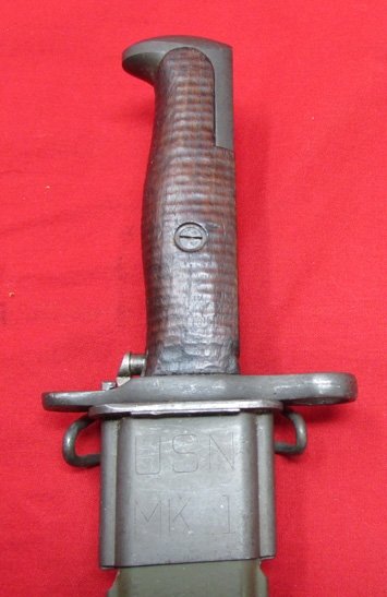  US WWII M1905/42 16 Inch Bayonet and Scabbard, SA 1909 — image 3