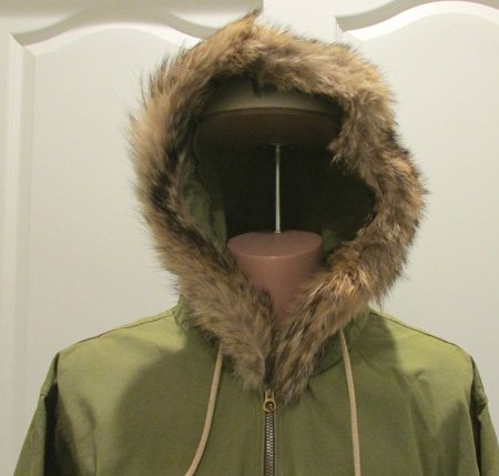  US WWII Parka, Reversible, Fur Trimmed, Spec. No.66 May 1941 — image 3