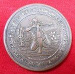 US Pre WWI, Mexican Border Service Souvenier Medallion