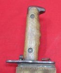 US WWI M1910 Bolo Knife, Springfield Armory 1917, Locking Guard
