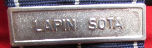  Finland WWII, Continuation War Medal 1941-1945, Lapin Sota Clasp — image 3