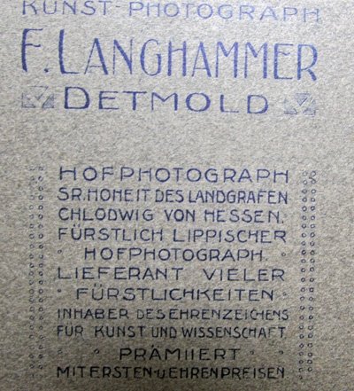  German Imperial Era Cabinet Card, Leopold IV, Prince of Lippe, — image 5