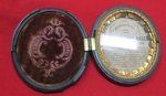 US Pre Civil War Union Oval Daguerreotype Case