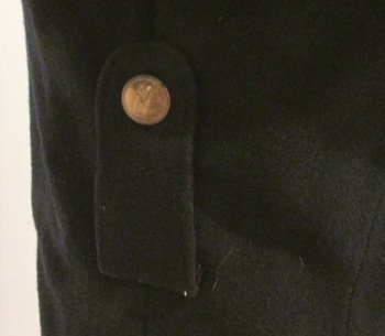  French WWI, Dark Blue Fatigue Jacket, 1914 Dated — image 6
