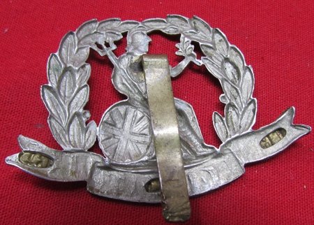  British WWI-WWII Cap Badge, Norfolk Regiment — image 3
