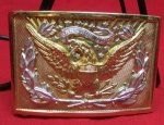 US WWII Era, Army Officers Dress Belt Buckle