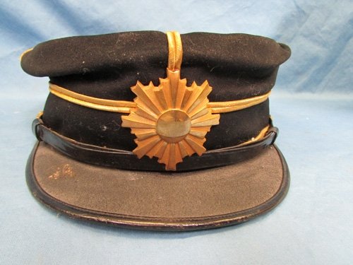  Japanese WWII Army Warrant Officer Dress Visor Hat — image 3