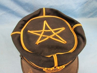  Japanese WWII Army Warrant Officer Dress Visor Hat — image 4