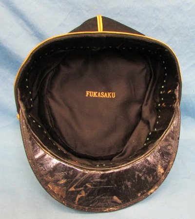  Japanese WWII Army Warrant Officer Dress Visor Hat — image 6