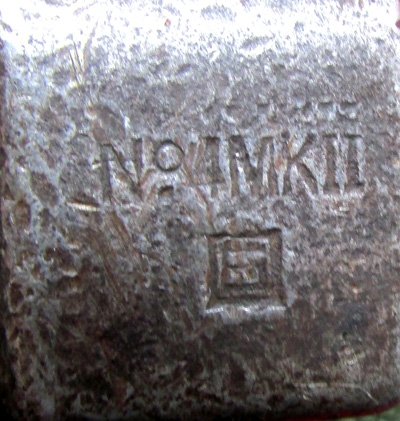  British WWII No 4 MkII P.S.K. Spike Bayonet & Metal Scabbard — image 4