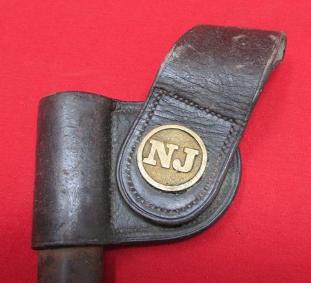  US M1873 4570 Bayonet Scabbard, New Jersey NG — image 2