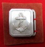 Japanese WWII Navy Enlisted Tropical Trouser Belt Buckle