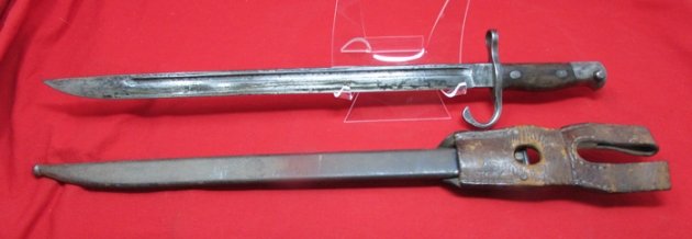  Japanese WWII Type 30 Bayonet & Frog, Kokura Mfg — image 6