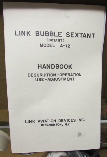  US WWII USAAF Cased Sextant, Bubble Type A-12 Link Aviation Devices Inc. — image 4